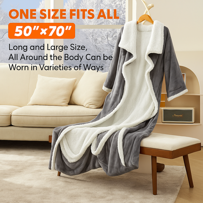 VylaCozy™ Heated Hoodie Blanket